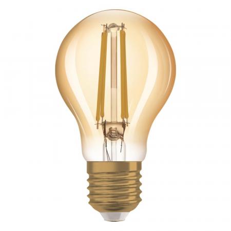 Osram VINTAGE 1906 E27 LED-Lampe Filament extra warmweiss Bernsteinfarben