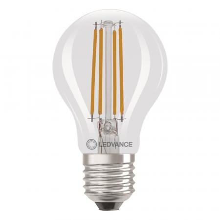 Ledvance E27 LED Lampe Classic dimmbar klar 4,2W wie 40W 2700K warmweißes Licht CRI97 sehr hohe Farbwiedergabe