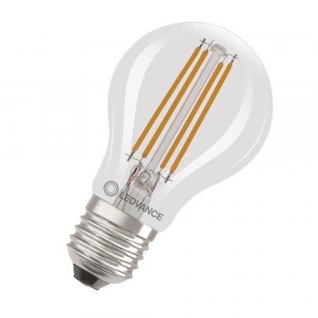 Ledvance E27 LED Lampe Classic dimmbar klar 4,2W wie 40W 2700K warmweißes Licht CRI97 sehr hohe Farbwiedergabe