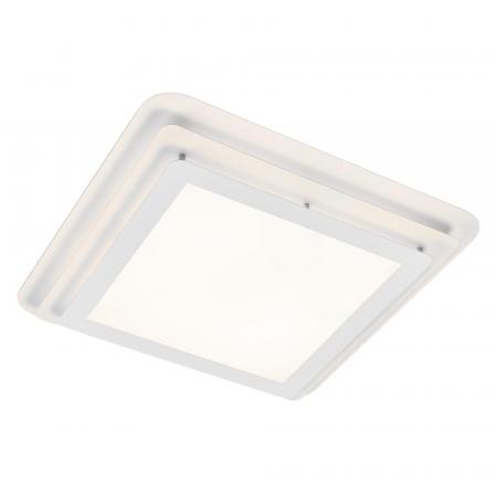 LEDVANCE LED-Deckenleuchte Orbis Spiral Layer Square weiß Warmweißes Licht