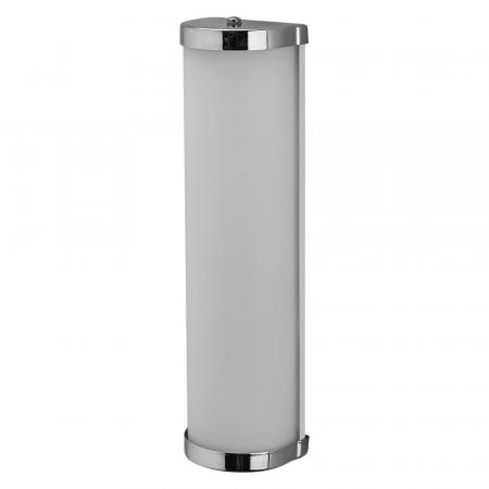 Klassische LEDVANCE Spiegelleuchte fürs Badezimmer Classic Cylinder 32cm IP44 in Chrom