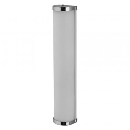 Klassische LEDVANCE Spiegelleuchte fürs Badezimmer Classic Cylinder 45,5cm IP44 Chrom