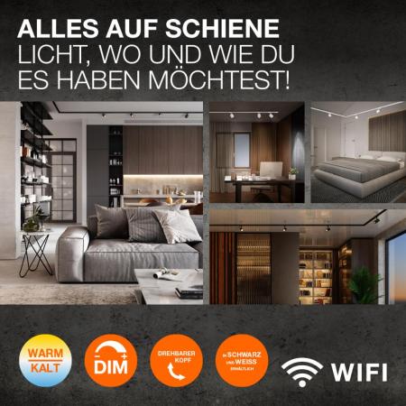 Ledvance SMART+ Wifi 1-Phasen Schienen Leuchtkopf Tracklight Spot Osaka Weiß