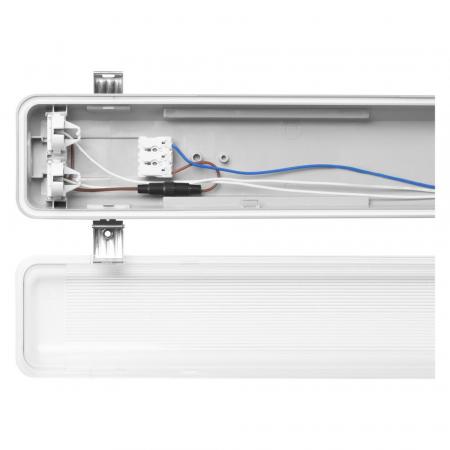 6 x 150cm LEDVANCE Damp Proof Housing 1500 P 2XLAMP Wannenleuchte 2-flg. LED Feuchtraumleuchte IP65