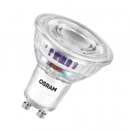 3er Set OSRAM GU10 LED Strahler besonders effizient 100 ° 2,5W wie 50W 2700K warmweißes Licht