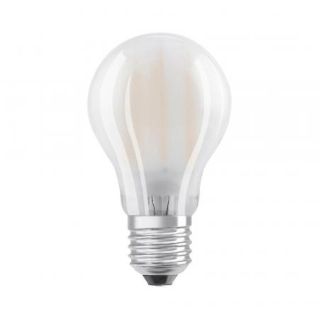 Doppelpack E27 Osram LED BASE Lampen opalweißes GLAS 6,5W wie 60W warmweiße  Wohnbeleuchtung