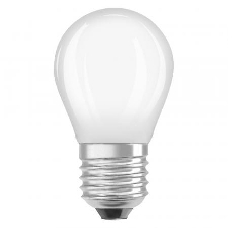 OSRAM E27 LED Lampe Classic matt 1,2W wie 25W neutralweißes Licht 4000K - Energy efficiency class A