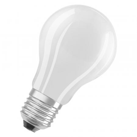 OSRAM E27 LED Lampe Classic Frosted 3,8W wie 60W warmweißes Licht 2700K - Energy efficiency class A - besonders effizient