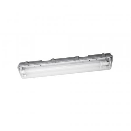 60cm Damp Proof Essential Feuchtraumleuchte 2x7W 600mm 4000K