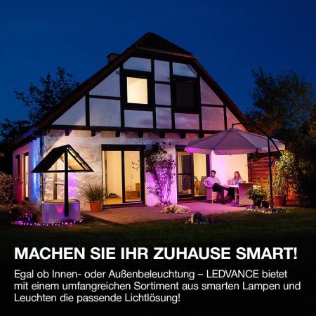 LEDVANCE SMART+ Garten WiFi Garten Lichterkette 18er Set RGBW - Multicolor