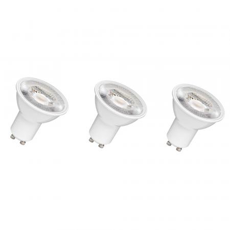 3er Pack OSRAM GU10 LED Strahler PAR16 120° Abstrahlwinkel 6,9W wie 50W 2700K warmweißes Licht breiter Lichtkegel