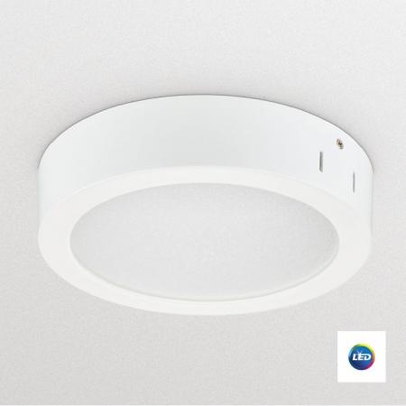 Philips CoreLine LED Deckenleuchte rund in Weiß mit warmweißem Licht spritzwassergeschützt 3000K