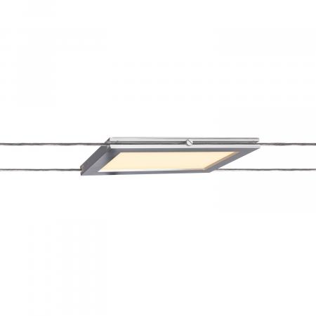 SLV 1002866 PLYTTA rectangular Seilleuchte für TENSEO Niedervolt-Seilsystem 2700K chrom