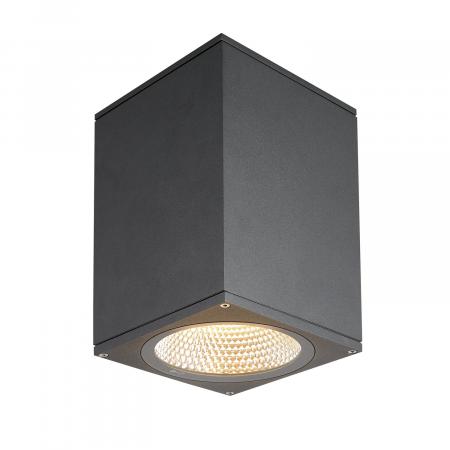 SLV 1003439 ENOLA SQUARE L Outdoor LED Deckenleuchte anthrazit umschaltbare Farbtemperatur