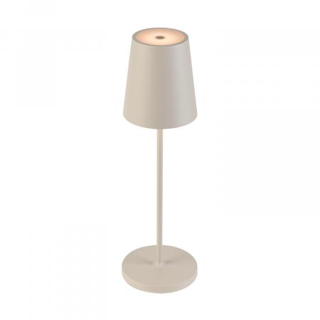 SLV 1007697 VINOLINA TWO Tischleuchte Akku IP65 2200/2700/3000K TOUCH beige