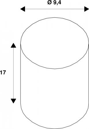 SLV 228560 ERDSPIESS für HELIA Wege- und Standleuchte Edelstahl 17 cm