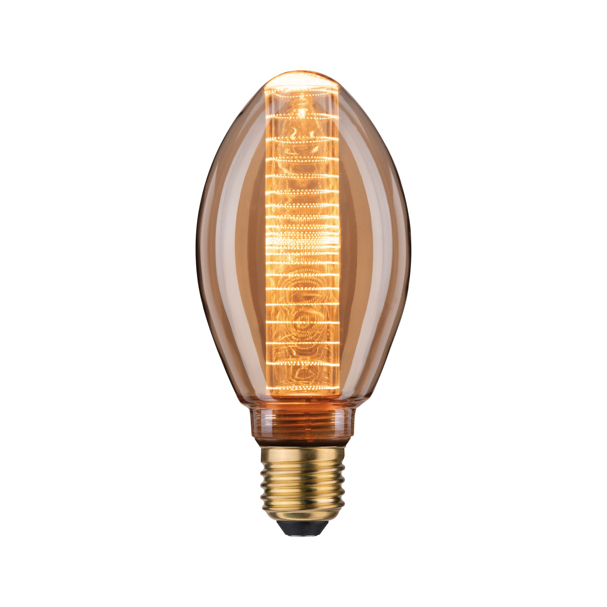 Glow Paulmann Filament gold warmweiß Glühbirne Inner extra Ringkolben 28601 LED