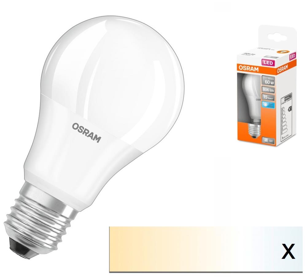 OSRAM E27 LED Lampe STAR matt 8,5W wie 60W tageslichtweiß Arbeitslicht