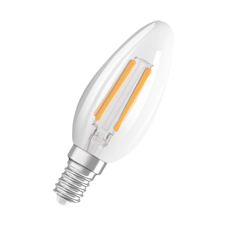 warmweißes wie Licht im LED klar E14 3-Stufen-Dimmen OSRAM 4W Lampe Filamentdesign 40W