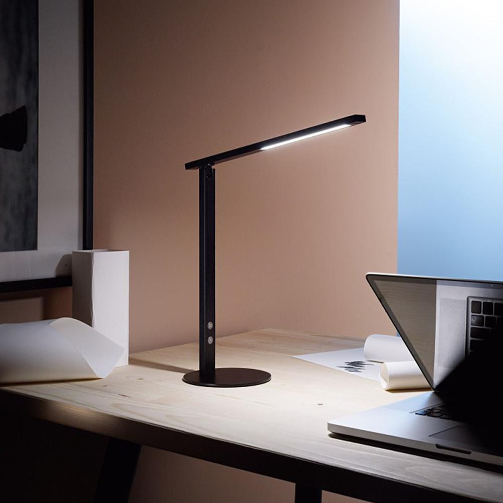 Italian Design Puirstische Schwarz Luce LED von Fabas in IDEAL Tischleuchte
