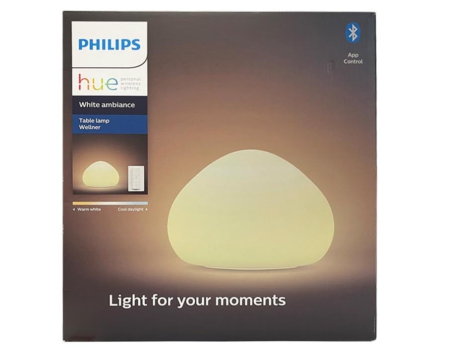 Tischlampe White Philips ambiance Hue Wellner ZigBee