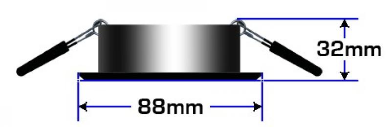 Klassische schwenkbare Chrom Einbauleuchte MOB CLASSIC 12V 20° Mobilux 01600005 - Aktion: Nur noch angezeigter Bestand verfügbar