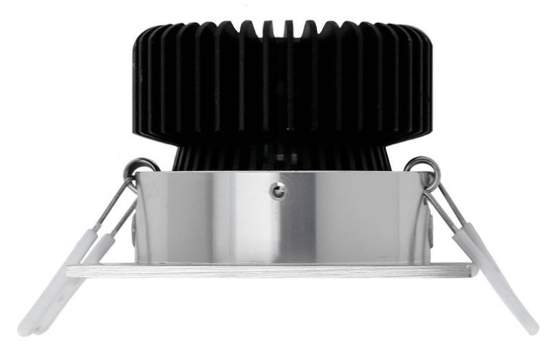 MOBILUX LED Einbauleuchte MOBiDIM COB POWER 11,5W Q DIM2WARM 45° 95Ra alu gebürstet