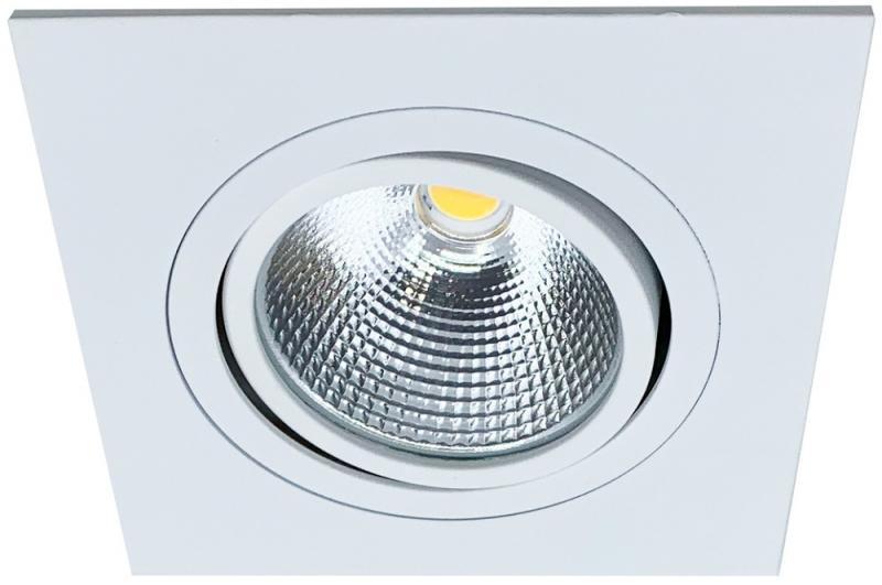 MOBILUX Schwenkbarer Einbaustrahler MOBiDIM COB CLASSIC R 8,5W DIM2WARM 45°alu gebürstet