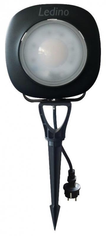 Ledino Riem 50 LED-Erdpieß Strahler 50W IP65 1-flg. schwarz - Aktion: Nur noch angezeigter Bestand verfügbar