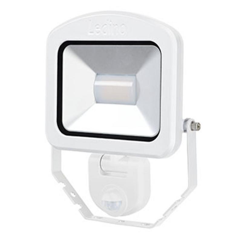 Ledino LED-Strahler mit Sensor PIR Fluter Charlottenburg 20SWI, 20W, 3000K, weiss warmweiss