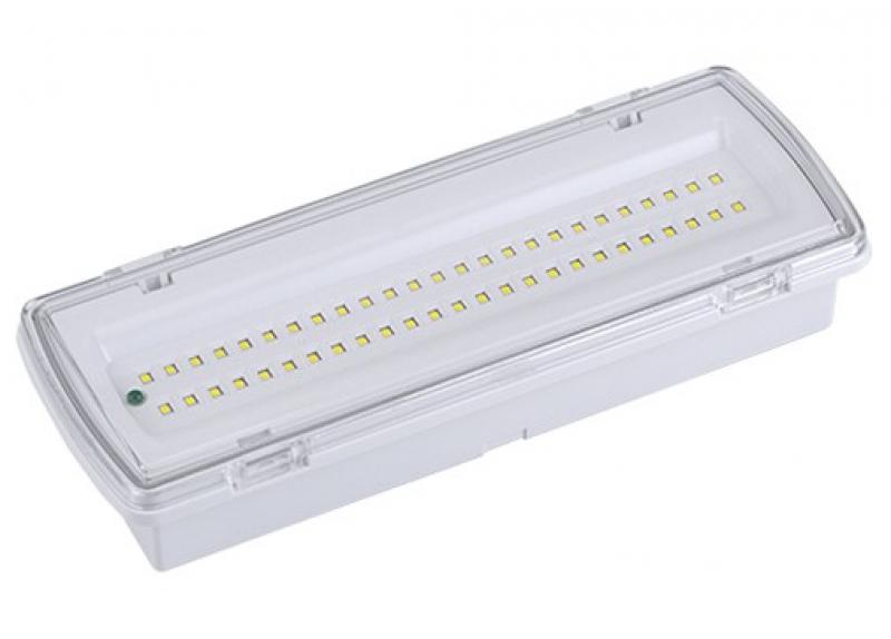 Ledino LED-Fluchtwegebeleuchtung Notlicht Wasen, Ein-/Aufbau, IP65