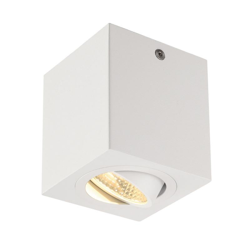 SLV 113941 TRILEDO SQUARE CL Aufbaudownlight, mattweiss, LED, 6W, 38°, 3000K, inkl. Treiber