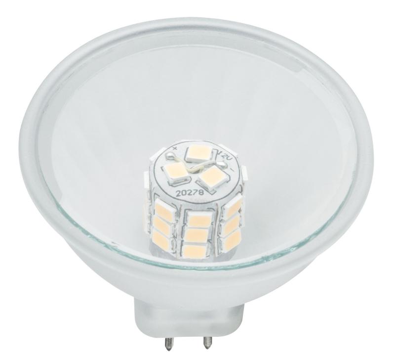 Paulmann 28330 LED Reflektor Maxiflood 3W GU5,3 12V Softopal 2700K