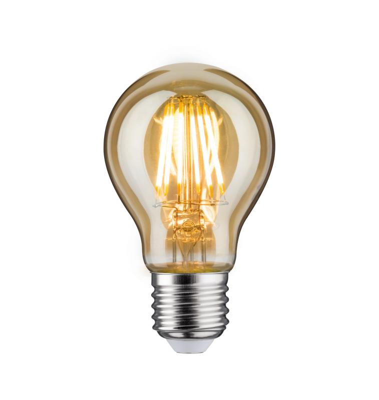 Paulmann 28522 E27  LED im Shabby-Look 6W Gold-Edition Dimmbar sehr warmes gemütliches Licht