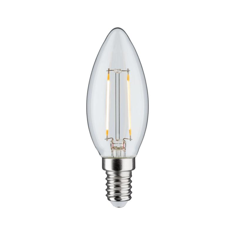 Paulmann 28572 E124 LED in Kerzenform in 3 Stufen dimmbar 2.5W warmweisses gemütliches Licht