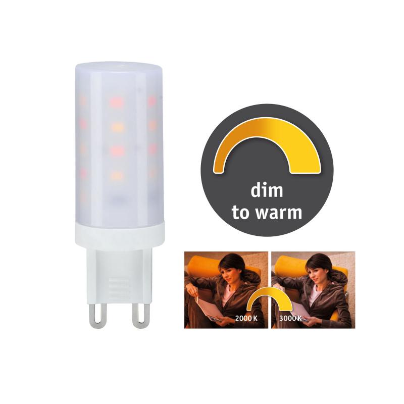 Paulmann 28819 LED STS G9 270lm 2000-3000K dim to warm 4W 230V