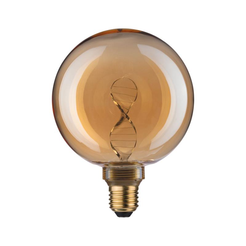 Paulmann 28881 Inner Glow Edition E27 retro vintage LED Globe Helix 3,5W extra warmweiß Gold