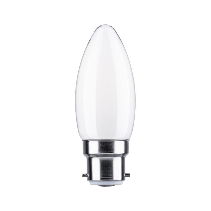 Paulmann 28899 Standard LED Kerze modern B22d 4,7W warmweiß dimmbar Opal