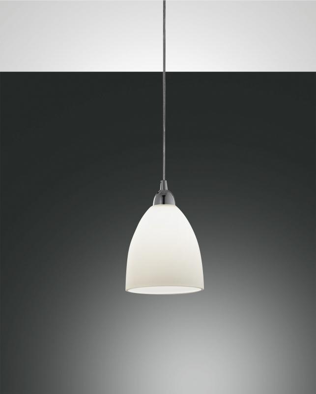 Provenza Pendelleuchte E27 1X60W Weiss Fabas Luce