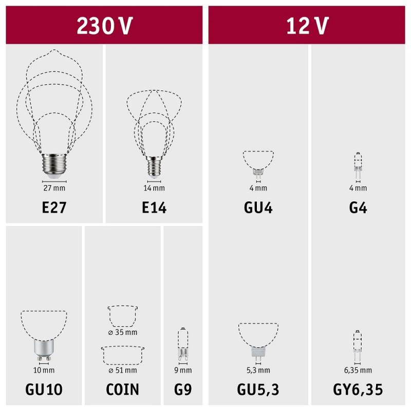 Paulmann 28806 LED STS G9 550lm 6W 2700K dim 230V