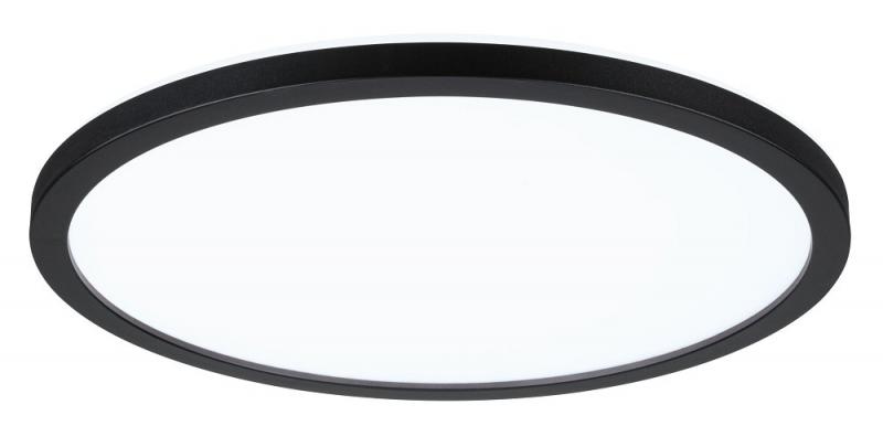 Paulmann 71012 LED Panel Atria Shine Backlight rund modern 293mm neutralweiß Schwarz
