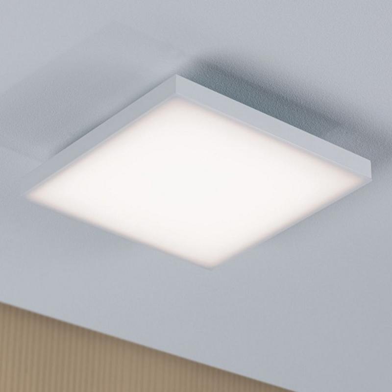 LED-Deckenpanel Velora Rahmenlos 22,5x22,5cm Weiß Paulmann 79816