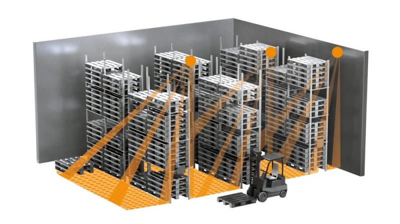 STEINEL Infrarot-Bewegungsmelder IS 345 MX Highbay KNX - Aufputz eckig