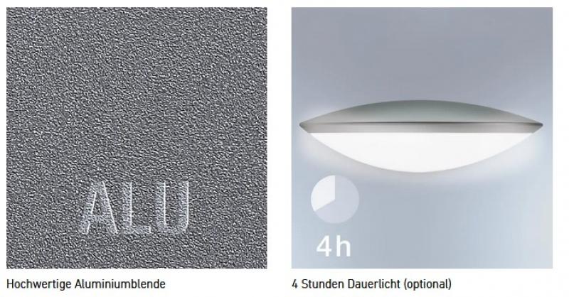 STEINEL L 825 SC Außenwandlampe in Anthrazit mit Sensor & Bluetooth