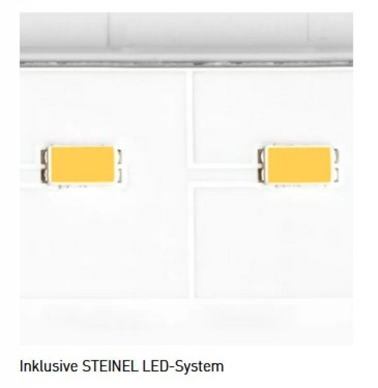 STEINEL GL 60 S LED-Wegeleuchte aus Aluminium und Opalglas ohne Bewegungsmelder