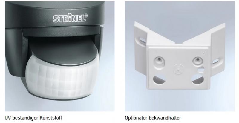 STEINEL IS 140-2 Infrarotsensor in Schwarz