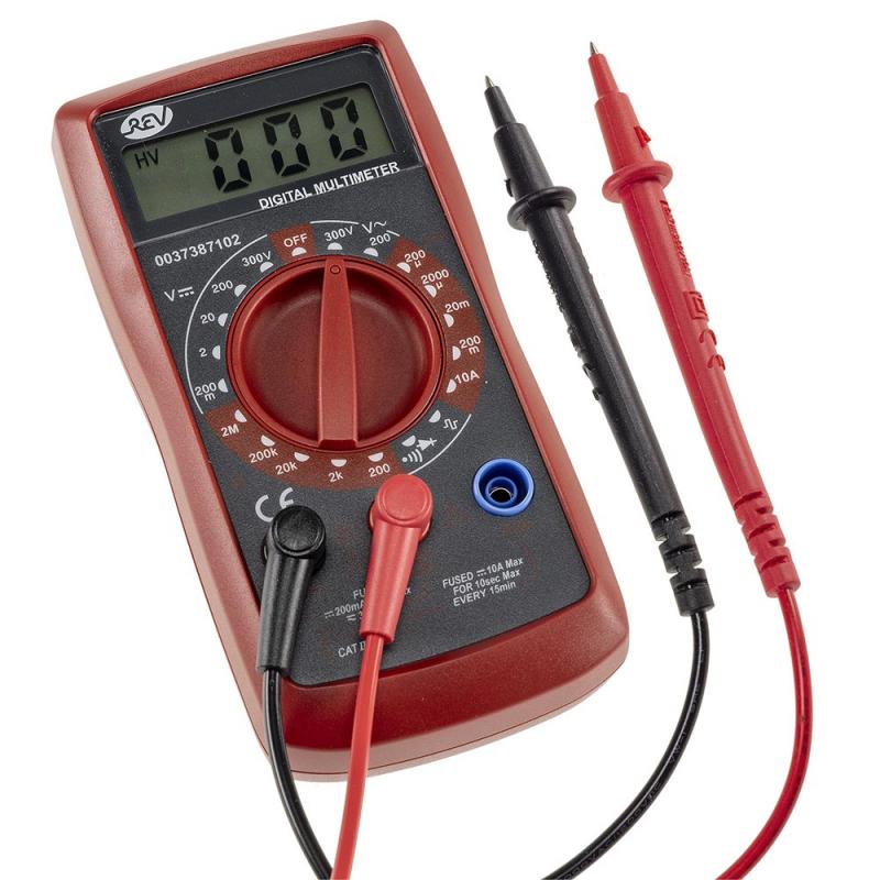REV Ritter Digital-Multimeter REV "Check-102" mit Signalgenerator