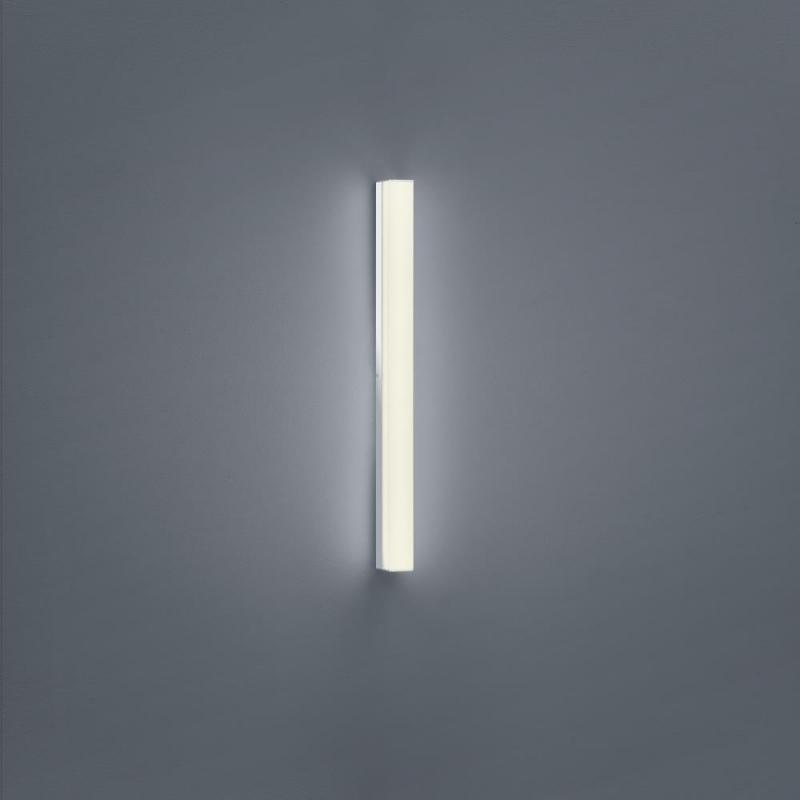 60cm Geradlinige Helestra LADO LED Wand- und Spiegelleuchte in weiß/chrom