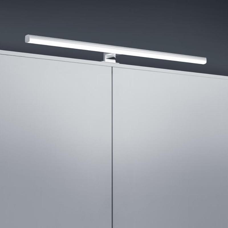 80cm Helestra GAIA LED Spiegel Aufsatzleuchte mit Fernbedienung dimmbar