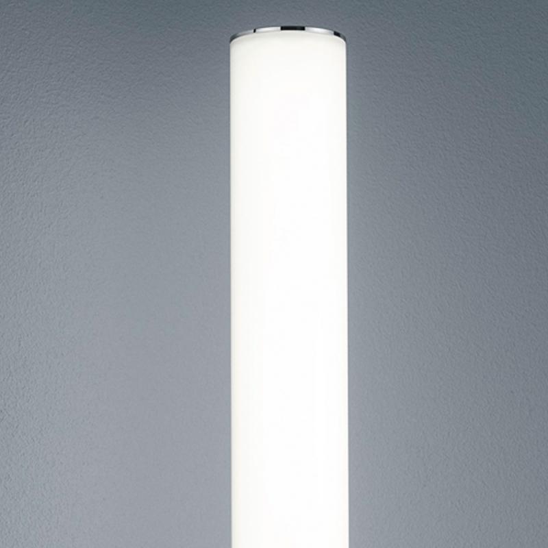 Helestra LOOM LED Wandleuchte & Spiegeleuchte in Chrom & Transparent satiniert